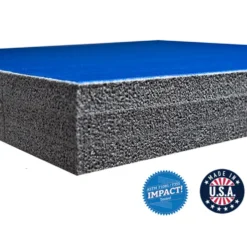 Home Wrestling Dollamur Flexi-Connect Mat with Circle and Marks 1-1/4 Inch x 10x10 Ft. Kit