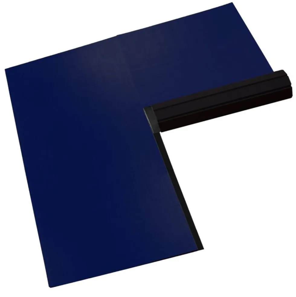 Home Wrestling Dollamur Flexi-Connect Mat with Circle and Marks 1-1/4 Inch x 10x10 Ft. Kit