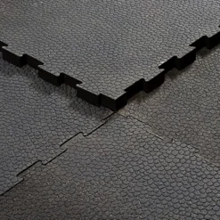 Horse Stall Interlocking 6 Ft. Border Mat Cobblestone 3/4 Inch x 4x6 Ft.