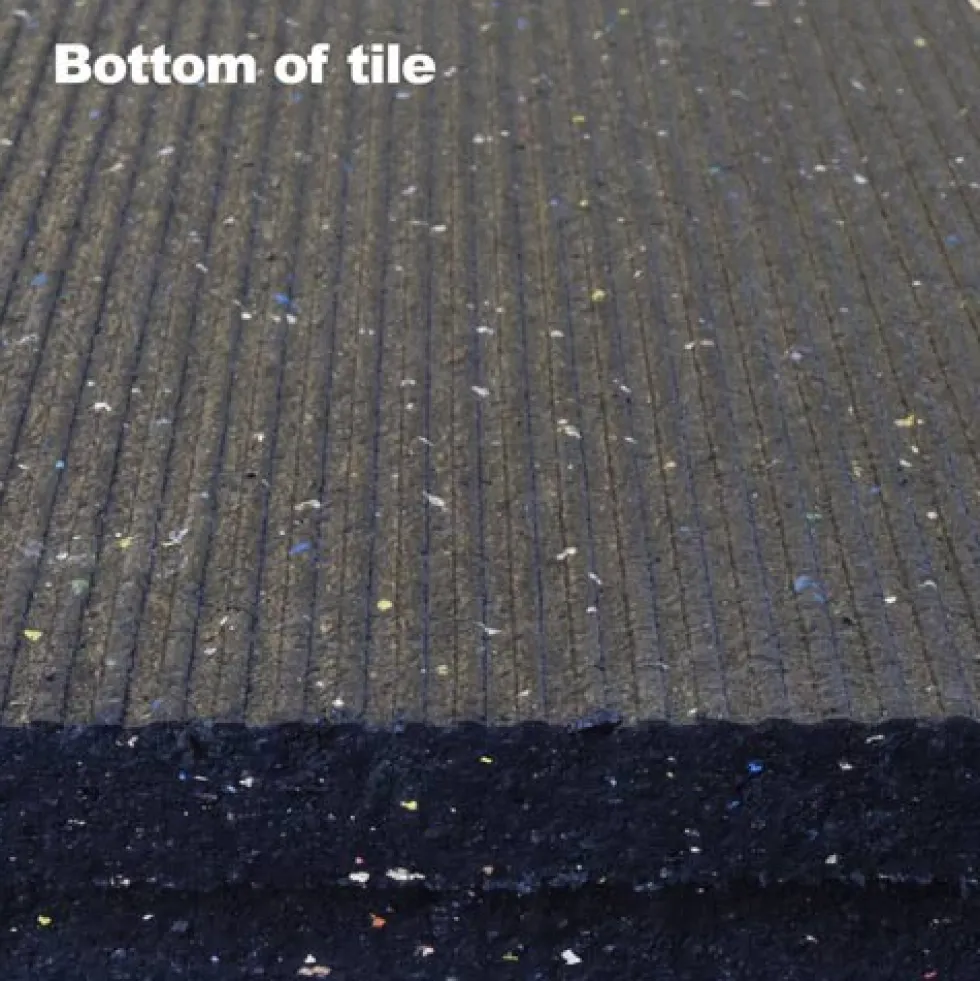 Horse Stall Mats Straight Edge Cobblestone 3/4 Inch x 4x6 Ft.