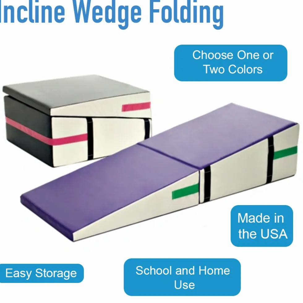 Incline Wedge Folding 60 x 120 x 22 Inches