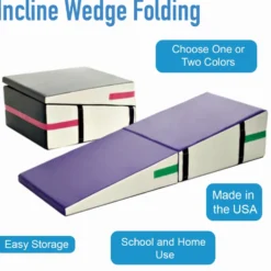 Incline Wedge Folding 72 x 144 x 22 Inches