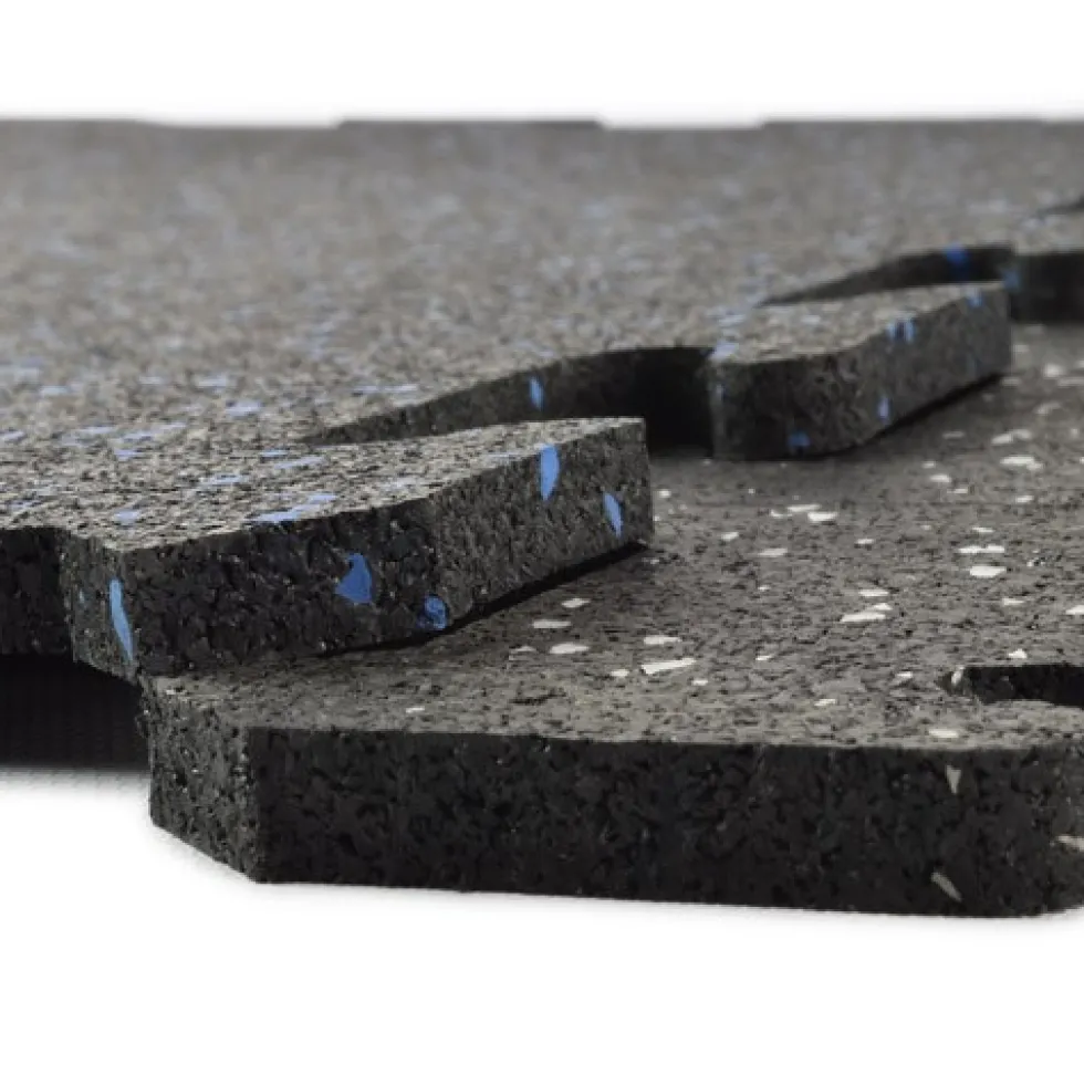 Interlocking Rubber Floor Tile Color 8 mm x 2x2 Ft.