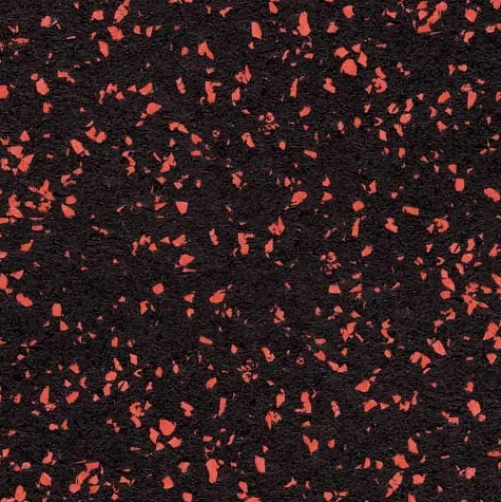 Interlocking Rubber Tile 20% Color 8 mm x 23x23 Inch Eureka