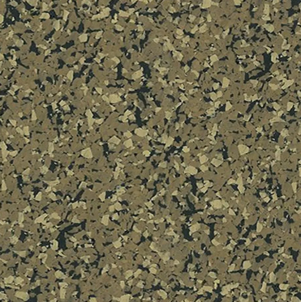 Interlocking Rubber Tile 90% Color 8 mm x 23x23 Inch Eureka