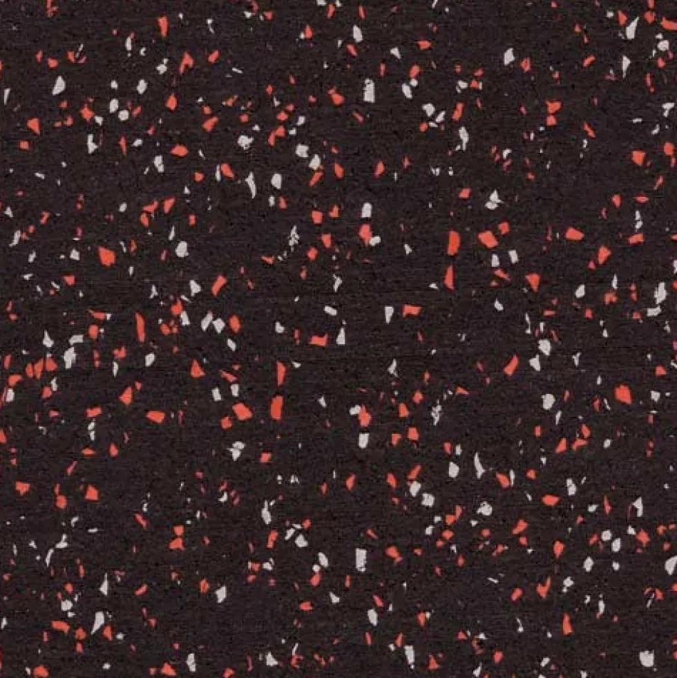 Interlocking Rubber Tile 10% Premium Color 8 mm x 23x23 Inch Eureka
