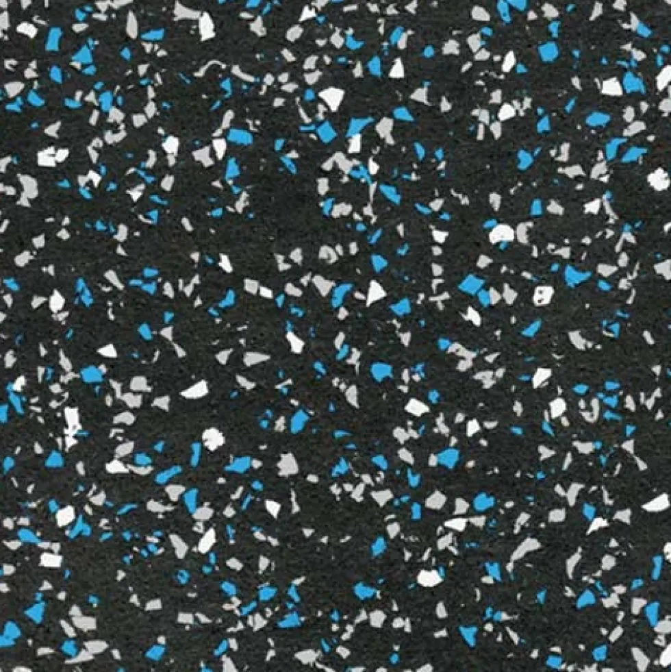 Interlocking Rubber Tile Team Color 8 mm x 23x23 Inch Eureka