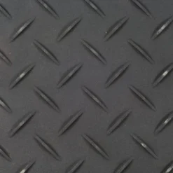 Mat-Pak Ground Protection Diamond Tread Black 1/2 Inch x 4x8 Ft.