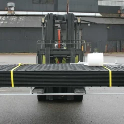 Mat-Pak Ground Protection Diamond Tread Black 1/2 Inch x 4x8 Ft.