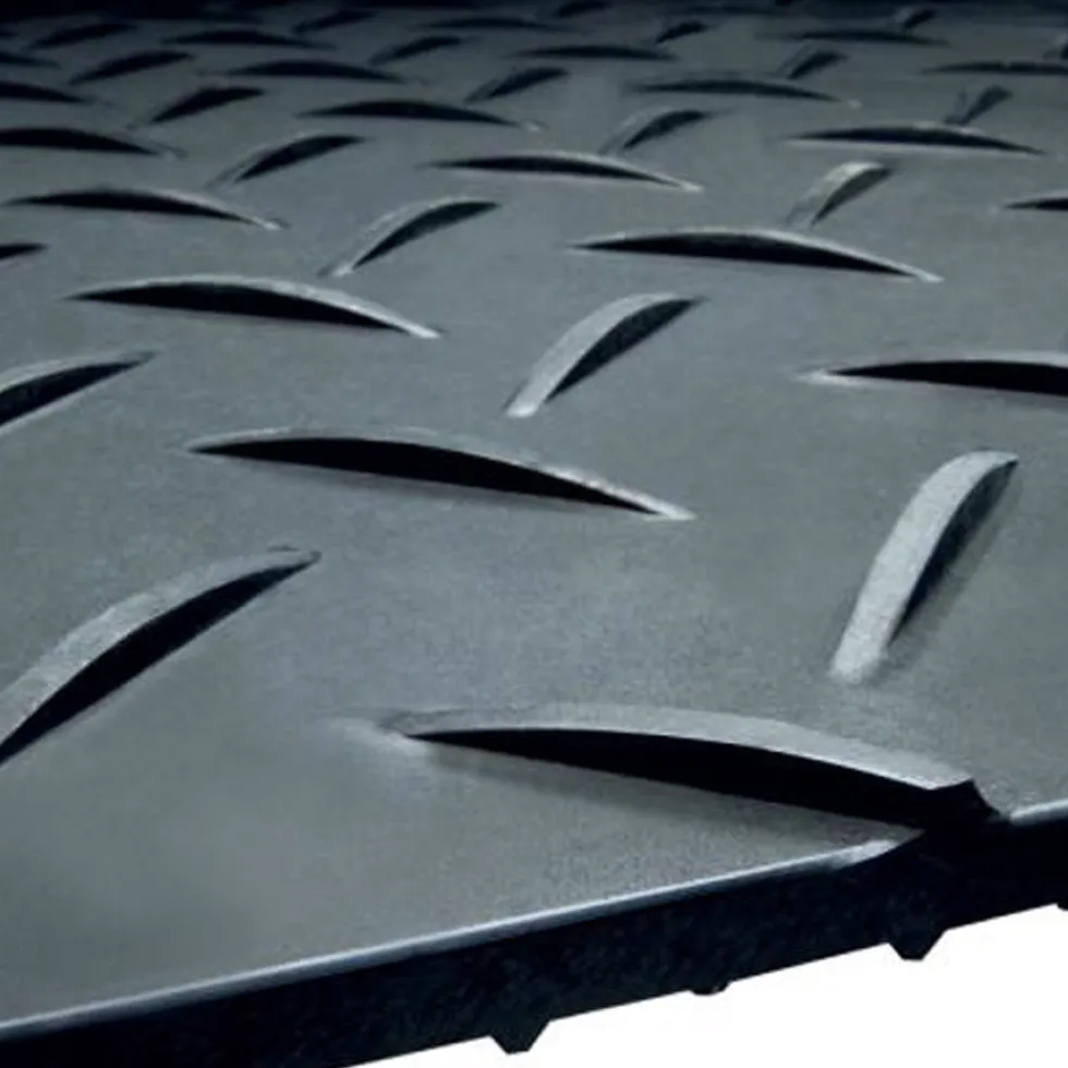 Mat-Pak Ground Protection Diamond Black - 12 Mats Kit 1/2 Inch x 3x8 Ft.