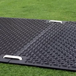 Mat-Pak Ground Protection VersaMat Tread Black 1/2 Inch x 3x8 Ft.