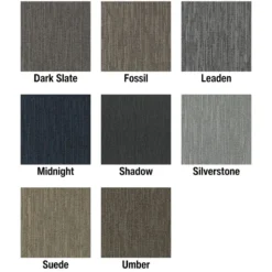 Overdrive Commercial Carpet Tile .30 Inch x 50x50 cm per Tile