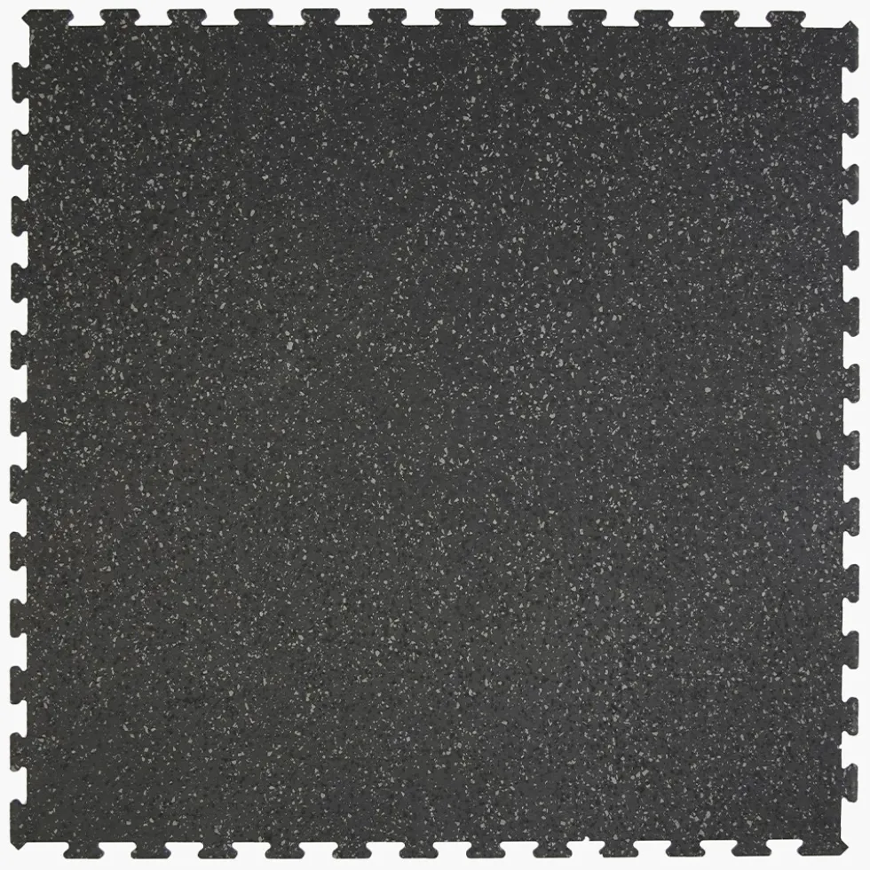 PaviGym Extreme Gym Rubber Floor Tiles 7 mm x 39.37x39.37 Inches