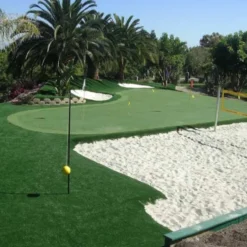 Perfect Putt Artificial Grass Turf Roll 9/16 Inch x 15 Ft. Wide Per SF