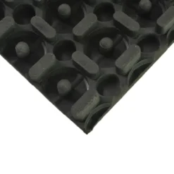 Performa SD Black Interlocking Fatigue Mat 3x3 Feet