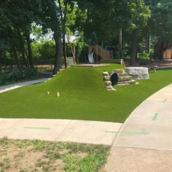 Play Time Artificial Grass Turf Roll 1-1/4 Inch x 15 Ft. Wide Per SF