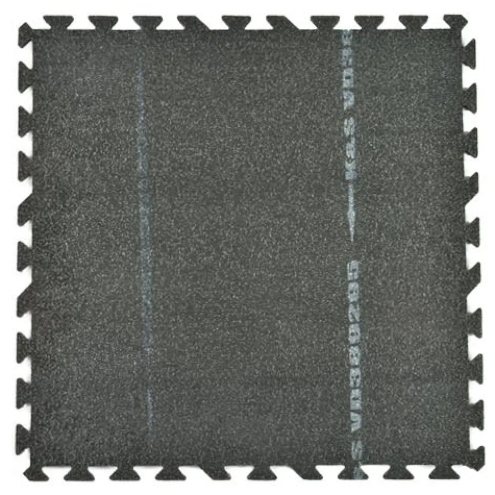 Plush Comfort Carpet Tile 5/8 Inch x 10x10 Ft. Kit Beveled Edges