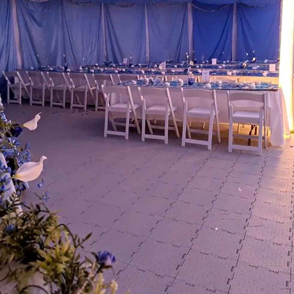 Portable Outdoor Tent Tile 3/4 Inch x 1x1 Ft.