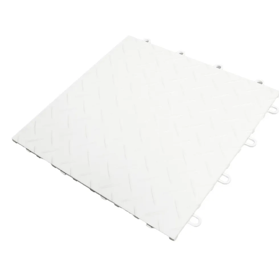 RaceDeck Diamond Garage Floor Tile 1/2 Inch x 1x1 Ft.