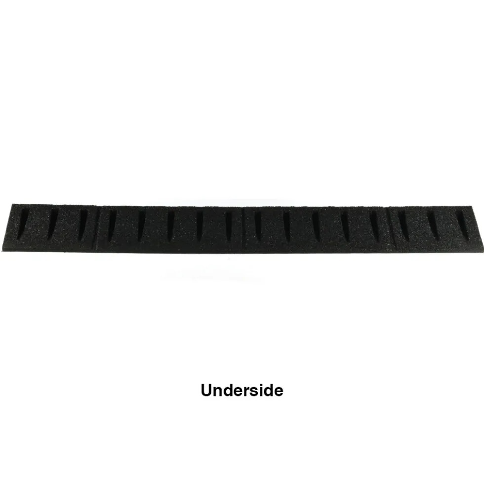 Reducer for dBTile and Max Playground Tile Black 2.5 x 48x8 Inch