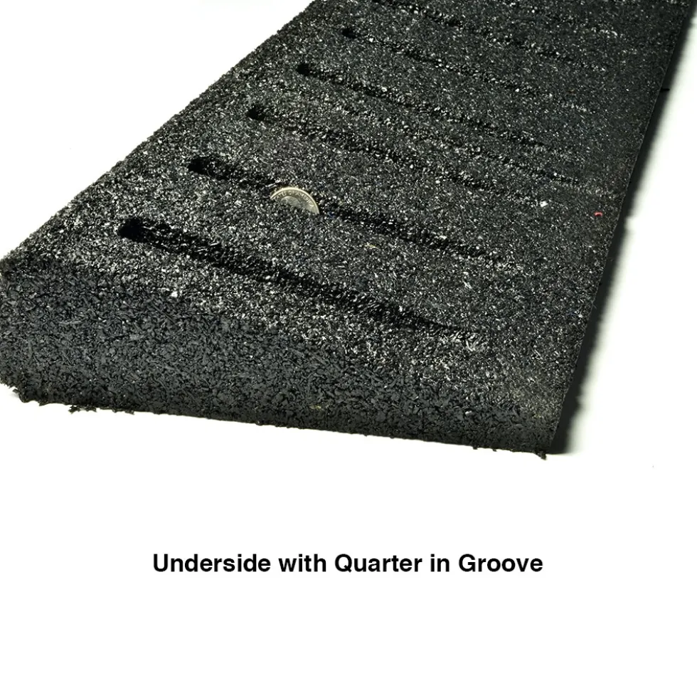Reducer for dBTile and Max Playground Tile Black 2.5 x 48x8 Inch