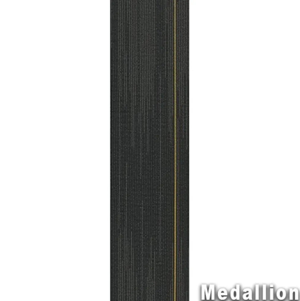 Reverb Commercial Carpet Planks 1/4 Inch x 12x48 Inches Carton of 14