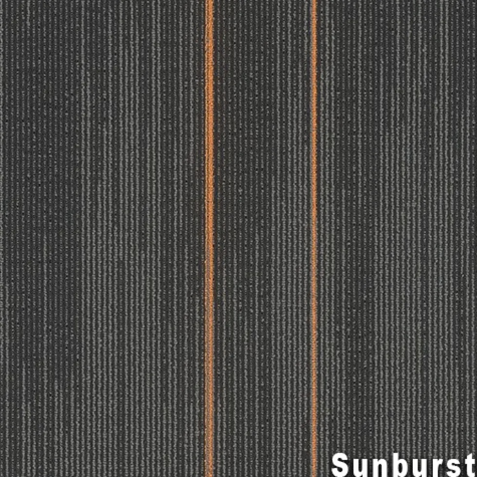 Reverb Commercial Carpet Tiles 1/4 Inch x 24x24 Inches Carton of 18