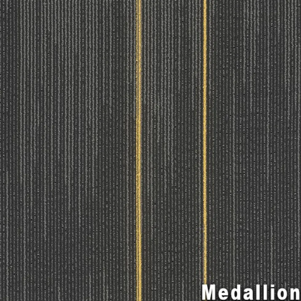 Reverb Commercial Carpet Tiles 1/4 Inch x 24x24 Inches Carton of 18