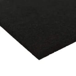 Rolled Rubber Eureka 8 mm Black 25 LF