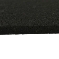 Rolled Rubber Eureka 8 mm Black 25 LF