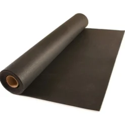 Rolled Rubber Eureka 8 mm Black 50 LF