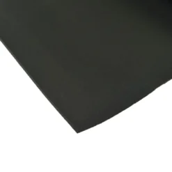 Rolled Rubber Pacific Black 1/4 Inch 10 LF
