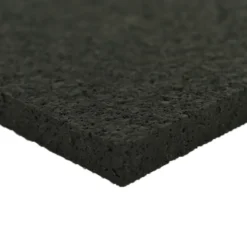 Rolled Rubber Pacific 3/8 Inch Black Per SF