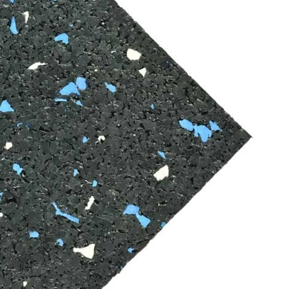 Rolled Rubber Pacific 1/2 Inch 10% Color CrossTrain Per SF