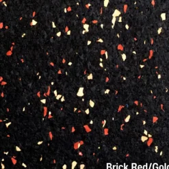 Rolled Rubber Pacific 1/4 Inch 10% Color CrossTrain Custom Per SF