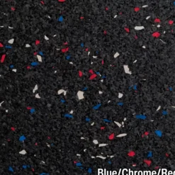 Rolled Rubber Pacific 8 mm 10% Color CrossTrain Custom Per SF