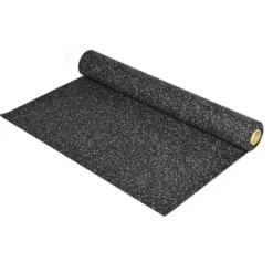 Rolled Rubber Sport 1/4 Inch 10% Gray Per SF