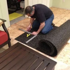 Rubber Flooring Roll Geneva 1/2 Inch 10% Premium Color Per SF