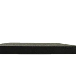 Rubber Flooring Roll Geneva 1/2 Inch Black Per SF