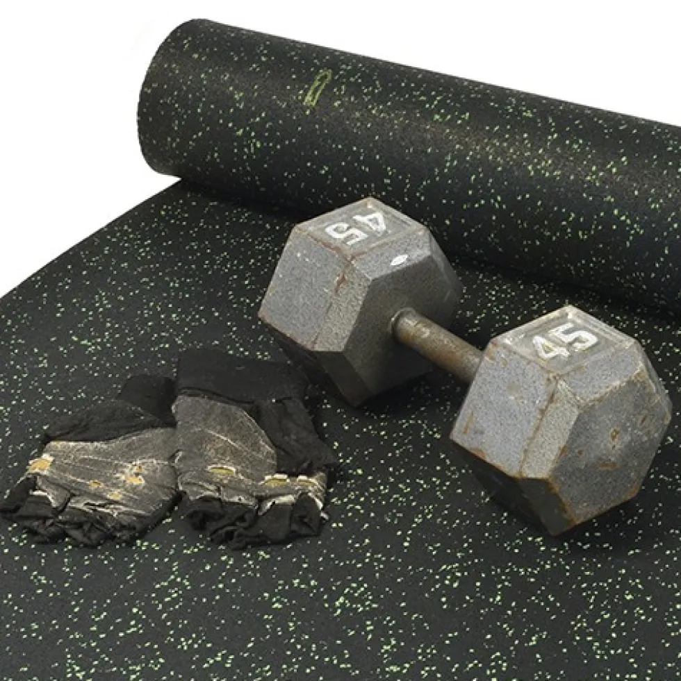 Rubber Flooring Roll Geneva 8 mm 10% Premium Color Per SF