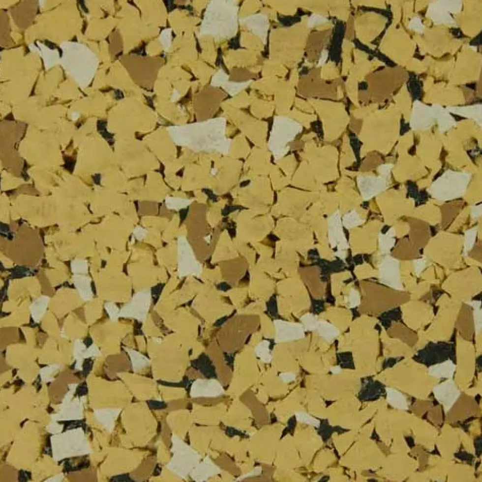 Rubber Flooring Tiles Nuclear 3/8 Inch x 3x3 Ft.