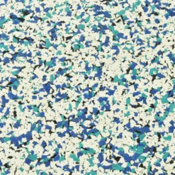 Rubber Flooring Tiles Nuclear 1/4 Inch x 3x3 Ft.