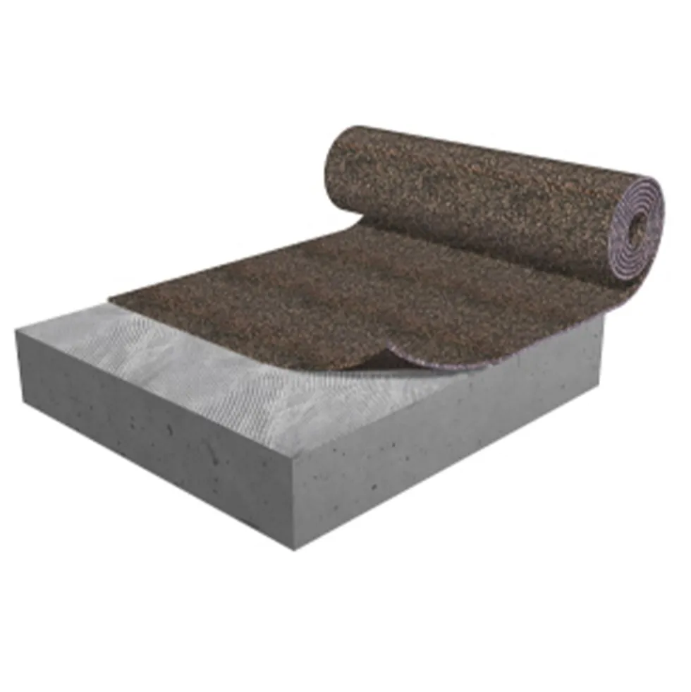 Rubber Floor Underlayment 4 mm x 4x50 Ft. Roll