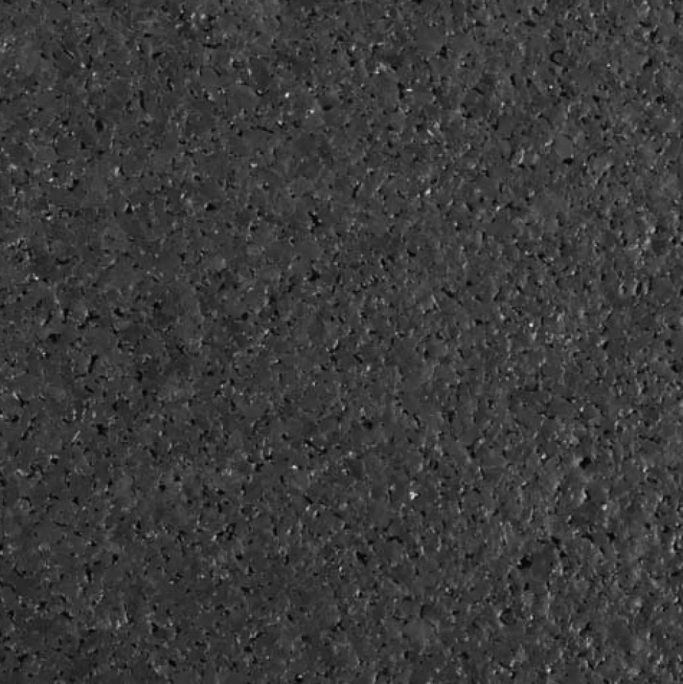 Rubber Tile Interlocking Black 8 mm x 2x2 Ft. Pacific