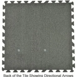 Rustic Wood Grain Trade Show Tile - Beveled Edges 1/2 Inch x 10x20 Ft.
