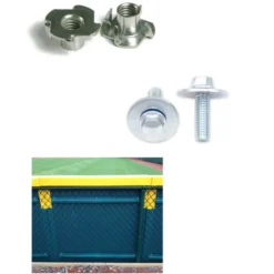 Safety Pro Outdoor Stadium Chain Link Fence Pad 3 Inch x 4x5 Ft.