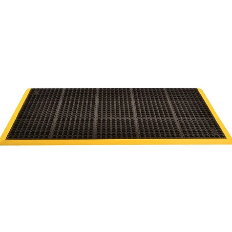 Safety Stance 3-Side Rubber Anti-Fatigue Mat 7/8 x 38x64 Inch