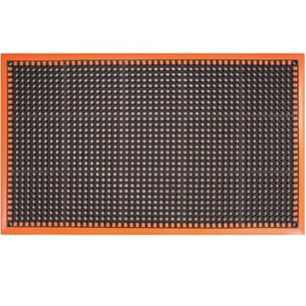 Safety TruTread Perforated Fatigue Mat 4-Sided 40x64 Inches