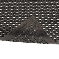 SaniTop Anti-Fatigue Mat Rubber Black 1/2 Inch x 3x20 Ft.