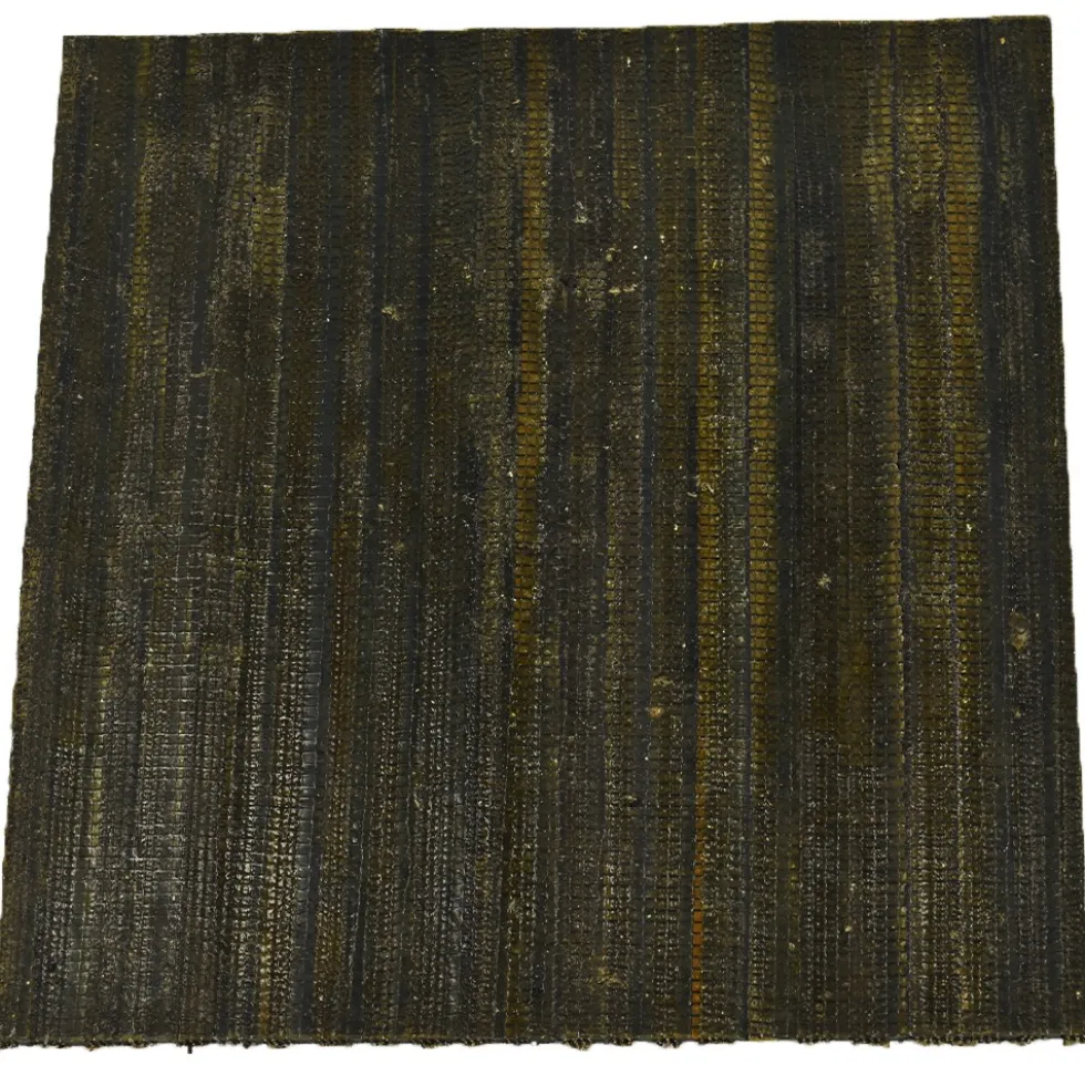 Scraper Recycled Tire Rubber Floor Tiles 3/8 Inch x 11.5x11.5 Inches Case of 25